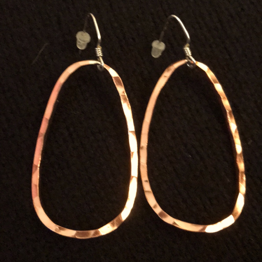 🎁 3/$15 - Hammered Copper Earrings